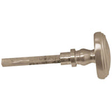 Baldwin - 6725 TURN KNB EXTENDED 0 - Lifetime Satin Nickel