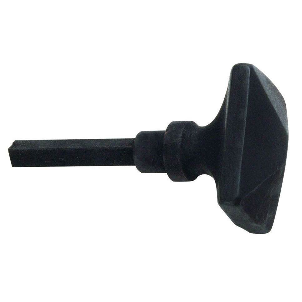 Baldwin - 6729 TURN KNB EXTENDED 4 - Distressed Oil-Rubbed Bronze