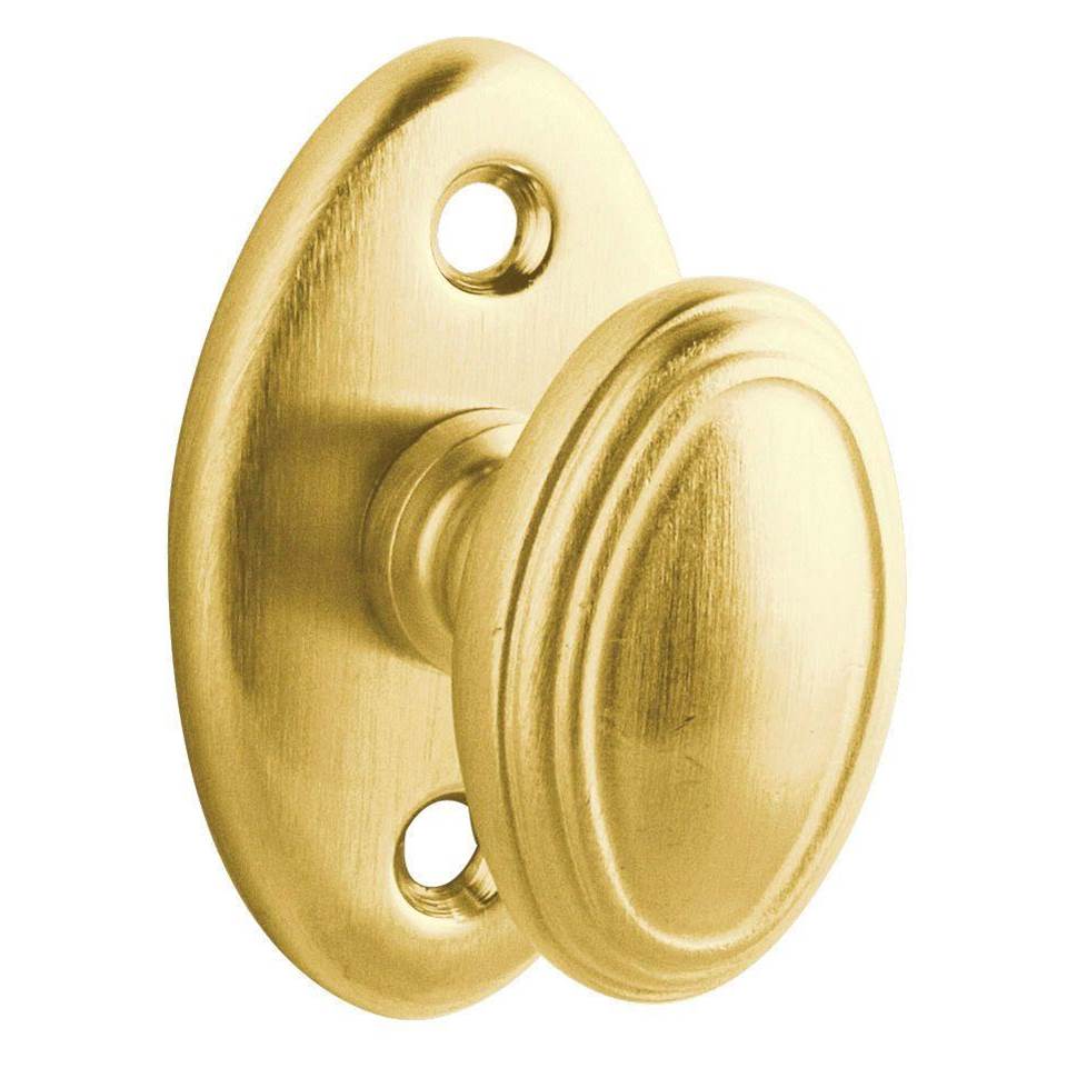 Baldwin - 6732 TURN PIECE EXTENDED - Satin Brass and Brown