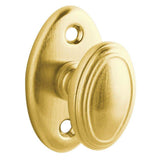 Baldwin - 6732 TURN PIECE EXTENDED - Satin Brass and Brown