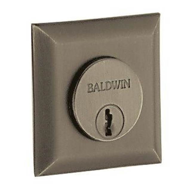 Baldwin - 6737 CYL COLLAR 050 - Satin Brass and Black