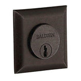 Baldwin - 6737 CYL COLLAR 402 - Distressed Oil-Rubbed Bronze