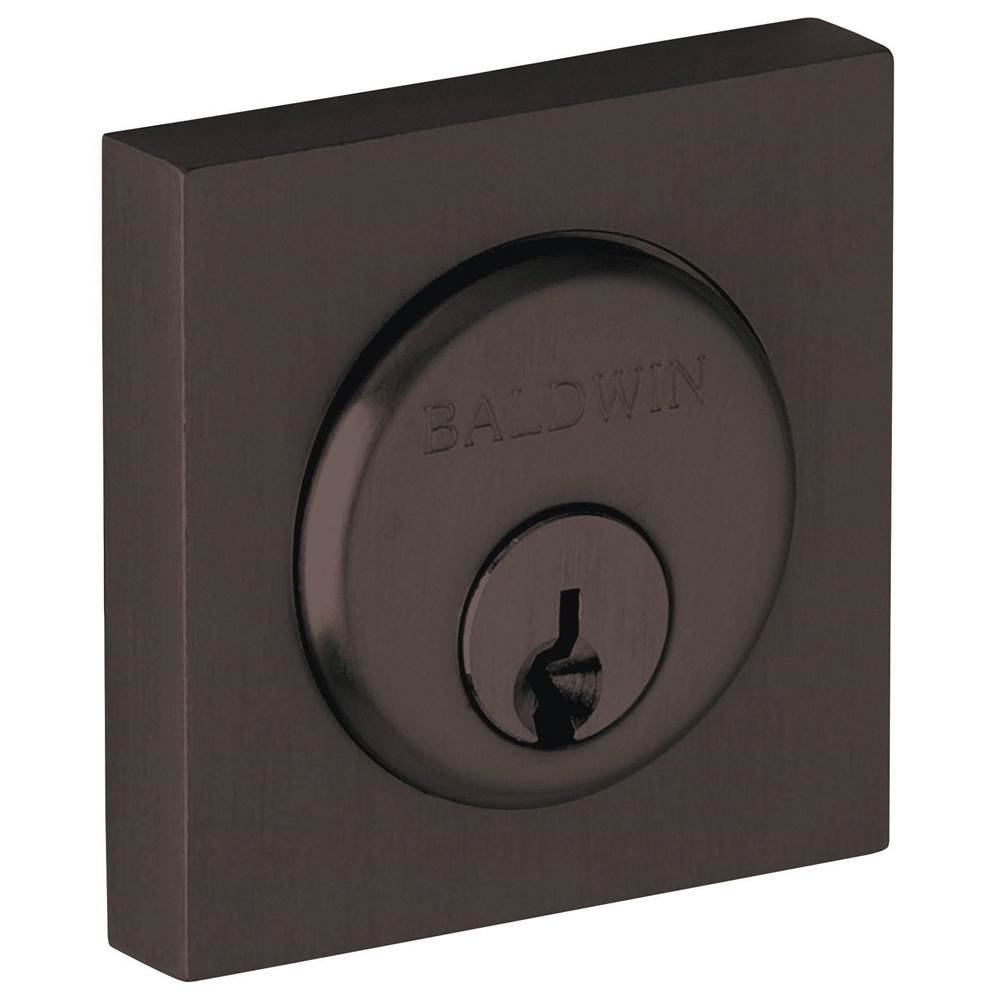 Baldwin - 6743 SQUARE CYL COLLAR - Oil-Rubbed Bronze