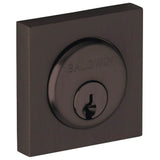 Baldwin - 6743 SQUARE CYL COLLAR - Oil-Rubbed Bronze