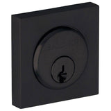 Baldwin - 6743 SQUARE CYL COLLAR - Distressed Oil-Rubbed Bronze