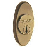 Baldwin - 6754 CYL COLLAR 060 - Satin Brass and Brown