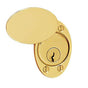 Baldwin - 6755 CYL COLLAR 003 - Lifetime Polished Brass