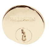 Baldwin - 6761 DUMMY CYL 060 - Satin Brass and Brown