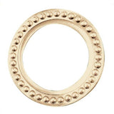 Baldwin - 6768 CYL COLLAR 060 - Satin Brass and Brown