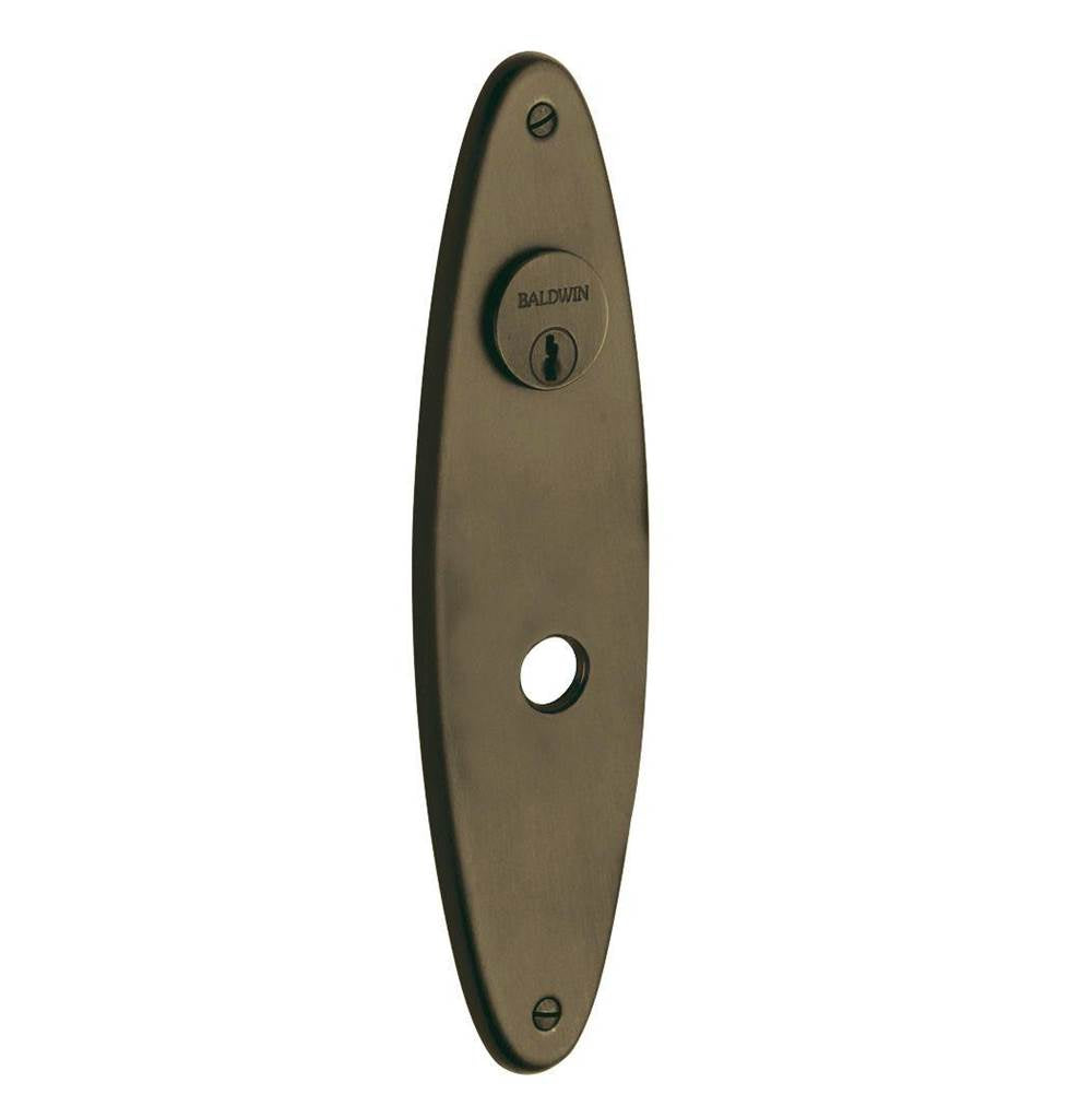 Baldwin - 6795 LEX I/S WMNGTON ESC - Satin Brass and Black