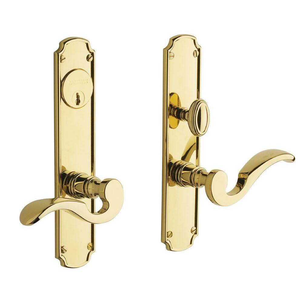 Baldwin - 6942 BISMARK DBL CYL - Non-Lacquered Brass