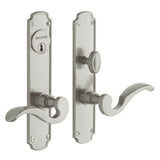 Baldwin - 6942 BISMARK ENT TRM 05 - Lifetime Satin Nickel