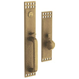 Baldwin - 6944 PASADENA ENT TRM 06 - Satin Brass and Brown