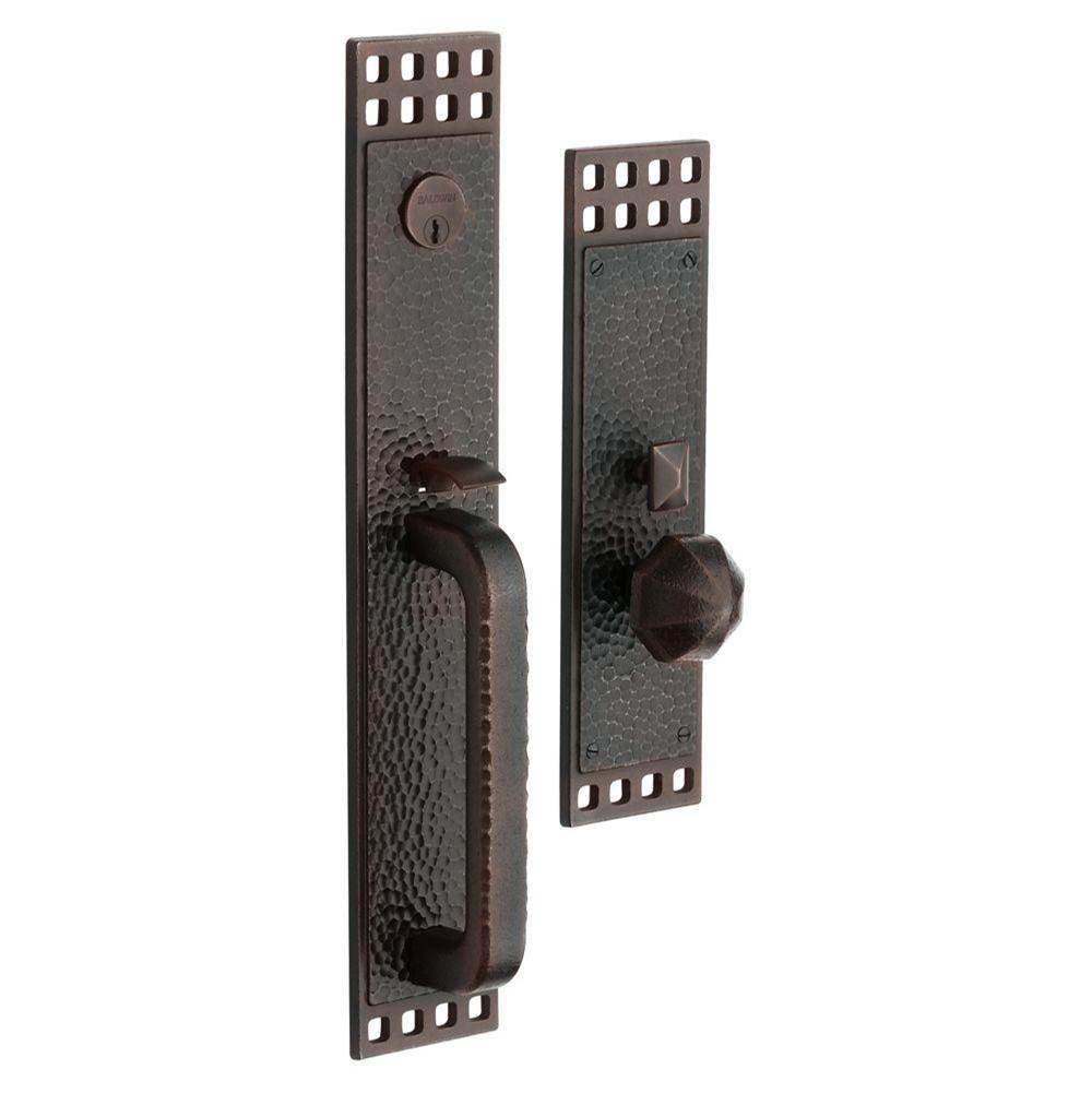 Baldwin - 6944 PASADENA ENT TRM 40 - Distressed Oil-Rubbed Bronze