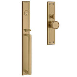 Baldwin - 6946 H HILLS O/S TRM 060 - Satin Brass and Brown