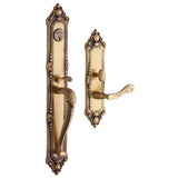 Baldwin - 6950 KENSINGTON SGL CYL - Satin Brass and Brown