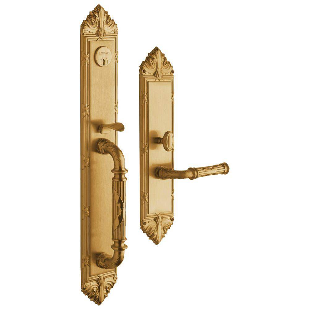 Baldwin - 6952 EDINB/FENWK DBL CYL - Vintage Brass