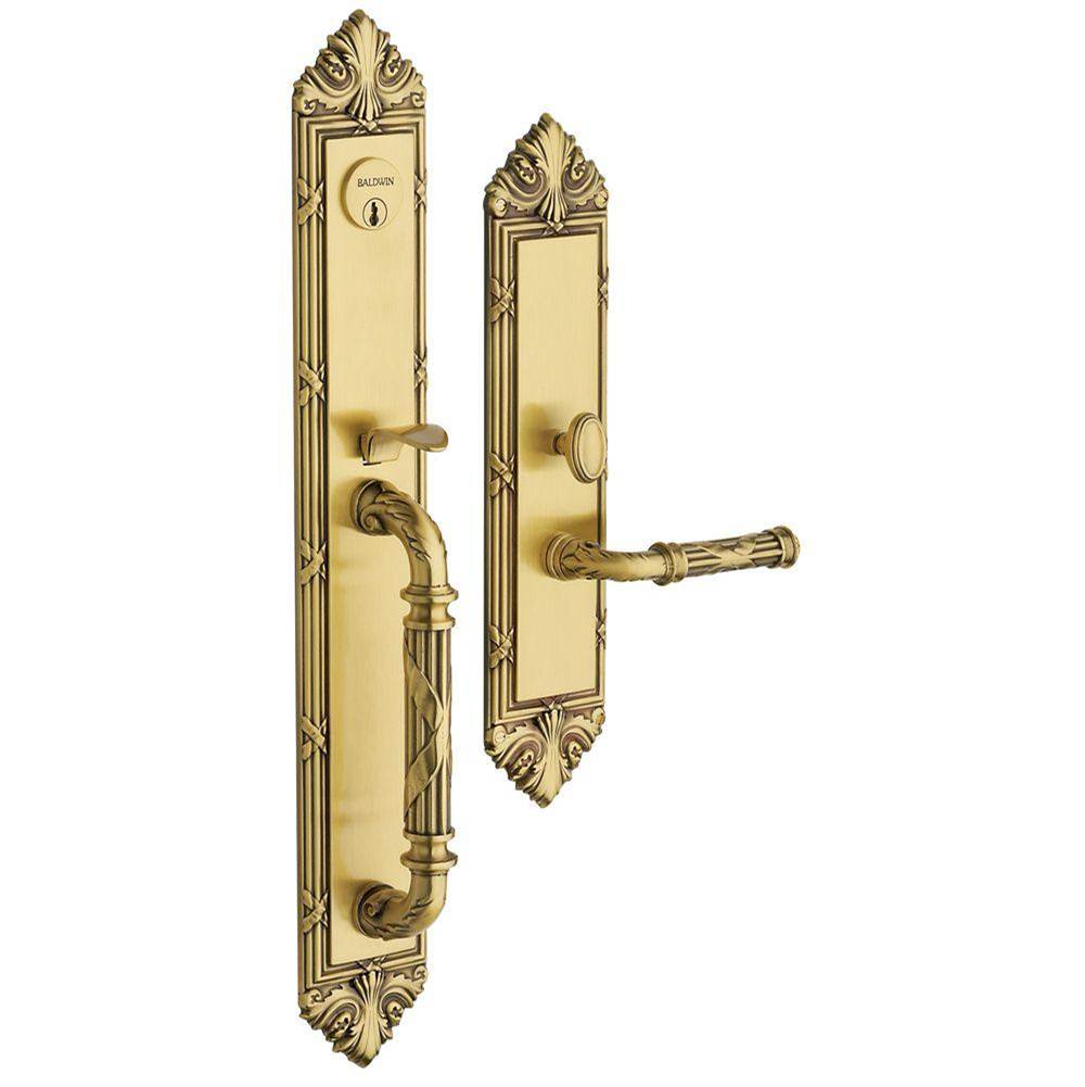 Baldwin - 6952 EDINB/FENWK DBL CYL - Satin Brass and Brown