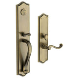 Baldwin - 6963 BRISTOL HS ENT 050 - Satin Brass and Black