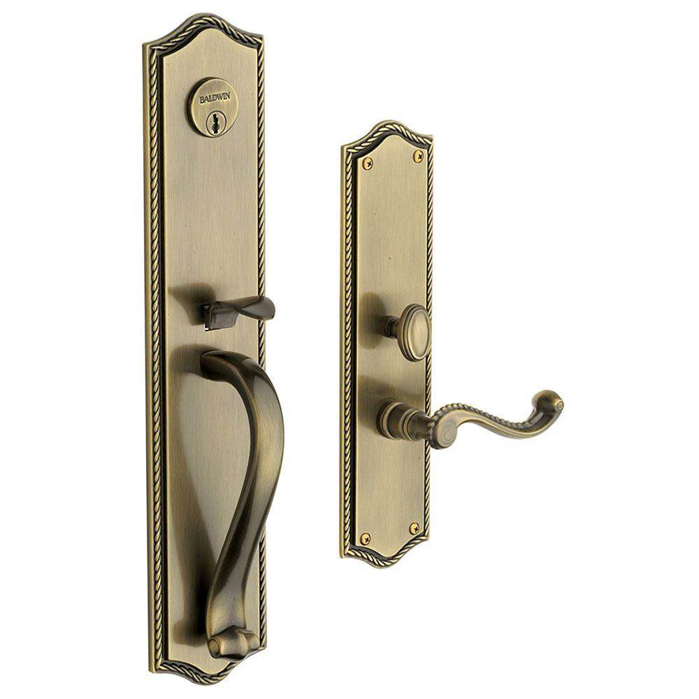 Baldwin - 6963 BRISTOL DBL CYL - Satin Brass and Black