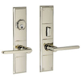 Baldwin - 6973 HOUSTON DBL CYL - Lifetime Polished Nickel