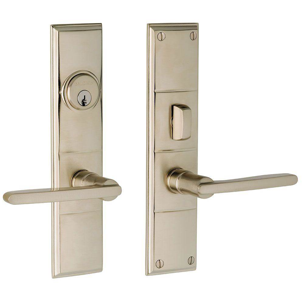 Baldwin - 6973 HOUSTON ENT TRM 112 - Lifetime Satin Nickel