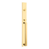 Baldwin - Minneapolis 20'' Entrance Trim w. 5162 Right Handed Lever - Lifetime Polished Brass
