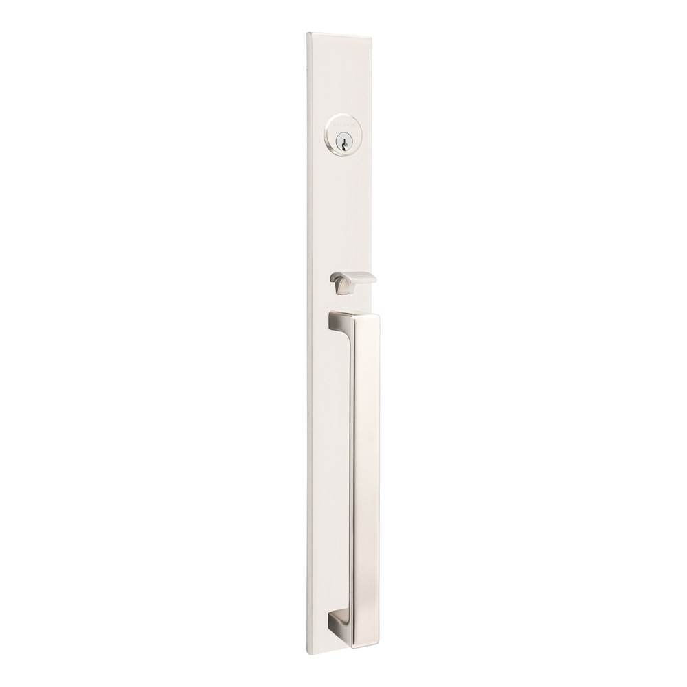 Baldwin - Minneapolis 20'' Entrance Trim w. 5162 Right Handed Lever - Satin Nickel,Lifetime Finish