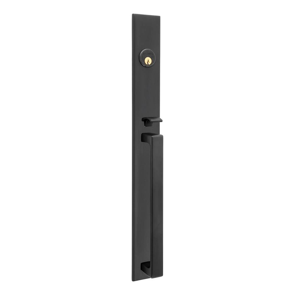Baldwin - Minneapolis 20'' Entrance Trim w. 5162 Right Handed Lever - Distressed Oil Rubbed Bronze
