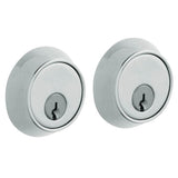 Baldwin - 8011 OUTSIDE/INT CYL ASS - Polished Chrome