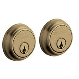 Baldwin - 8021 DEADBOLT 050 - Satin Brass and Black