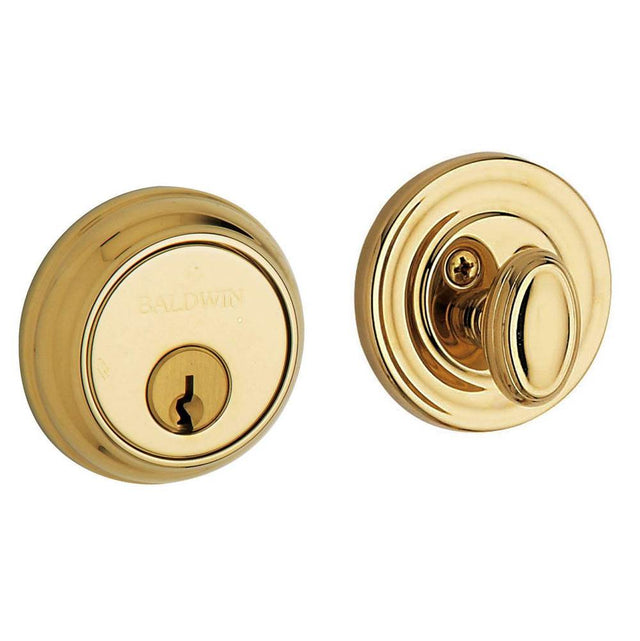 Baldwin - 8031 OUTSIDE CYL ASSY 00 - Lifetime Polished Brass