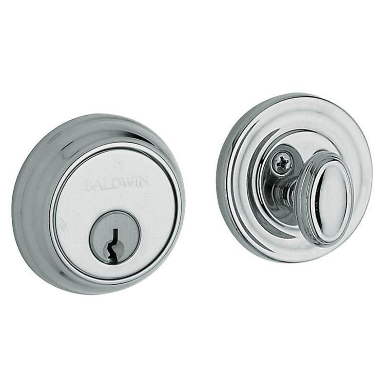 Baldwin - 8031 DEADBOLT 260 - Polished Chrome