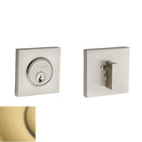 Baldwin - 8220 CONT SQUARE DB 060 - Satin Brass and Brown