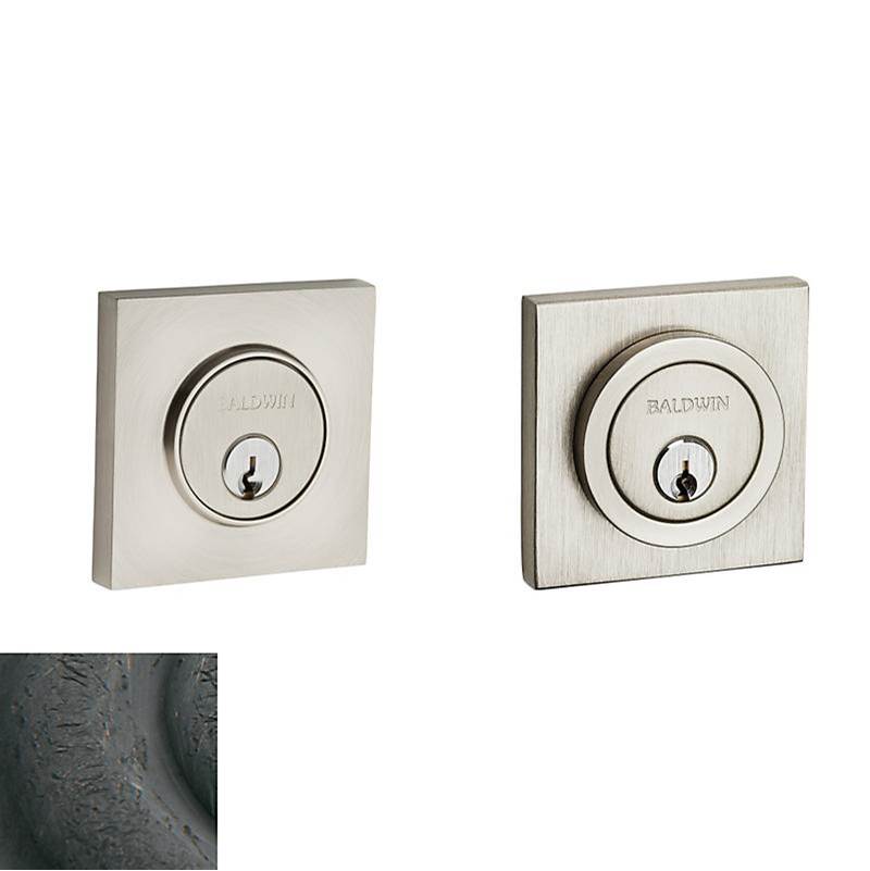 Baldwin - 8221 CONT SQUARE DB 402 - Distressed Oil-Rubbed Bronze