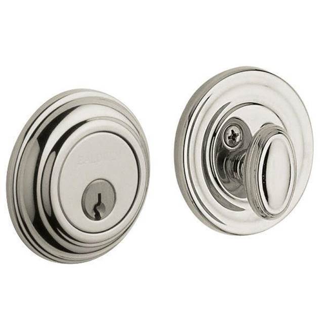 Baldwin - 8231 DB PATIO FUNCTION T - Lifetime Polished Nickel