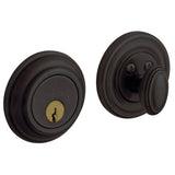 Baldwin - 8231 DB PATIO FUNCTION T - Distressed Oil-Rubbed Bronze