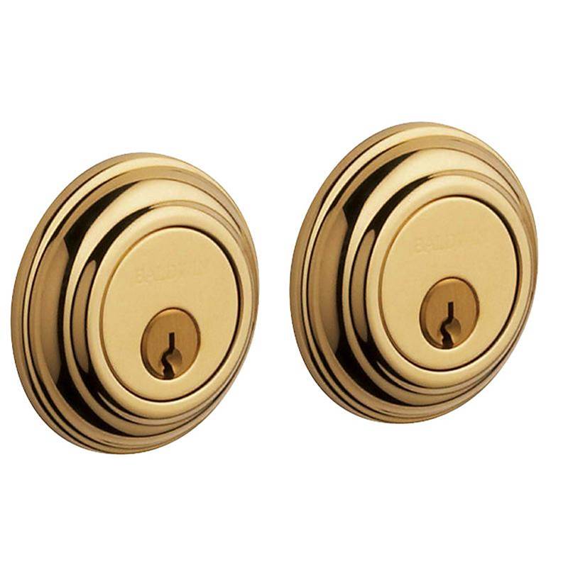 Baldwin - TRADITIONAL ADJ DEADBOLT - Lifetime Polished Brass