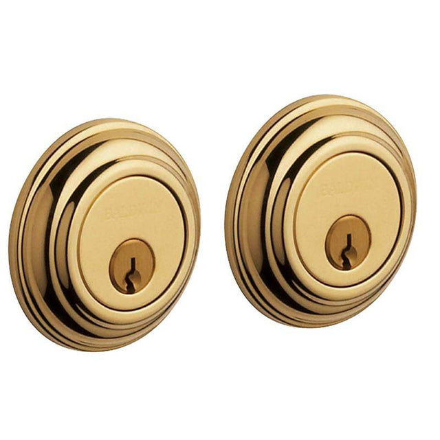 Baldwin - TRADITIONAL ADJ DEADBOLT - Lifetime Polished Brass