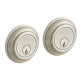 Baldwin - TRADITIONAL ADJ DEADBOLT - Lifetime Satin Nickel