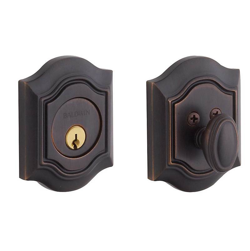 Baldwin - 8237 BETHPAGE ADJ DEADBO - Venetian Bronze