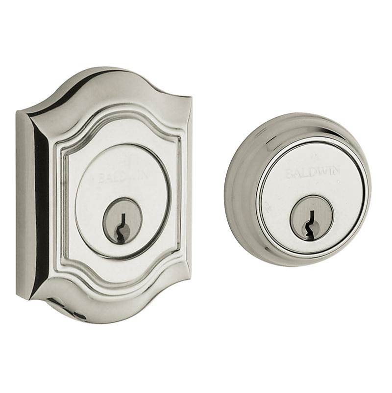 Baldwin - BETHPAGE ADJ DEADBOLT - Lifetime Polished Nickel