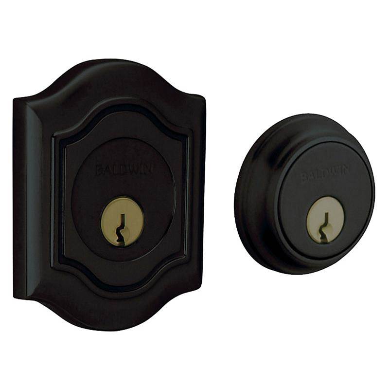 Baldwin - BETHPAGE ADJ DEADBOLT - Satin Black