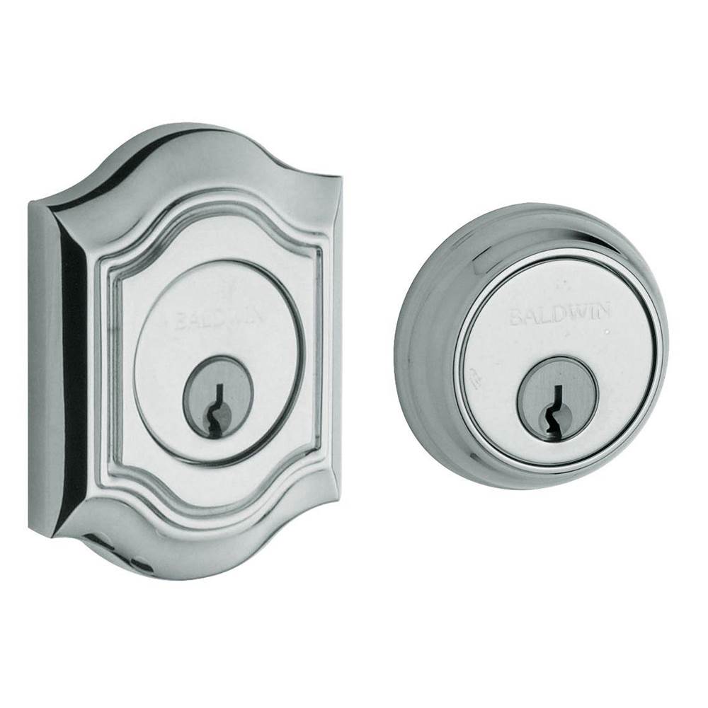 Baldwin - BETHPAGE ADJ DEADBOLT - Polished Chrome