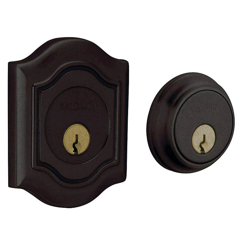 Baldwin - BETHPAGE ADJ DEADBOLT - Distressed Oil-Rubbed Bronze
