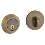 Baldwin - 8241 DB PATIO FUNCTION C - Satin Brass and Black