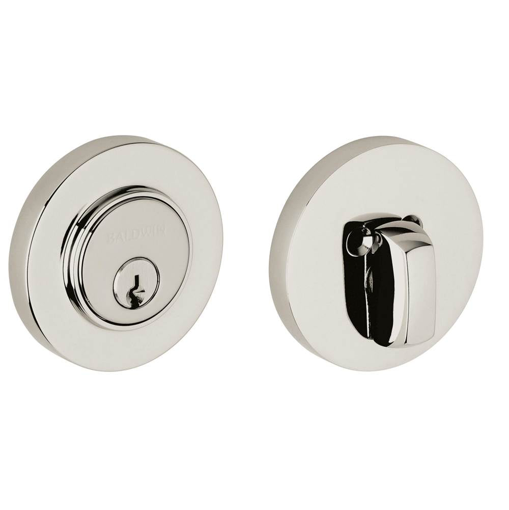 Baldwin - 8244 DBOLT PAT FUNCTION - Lifetime Polished Nickel