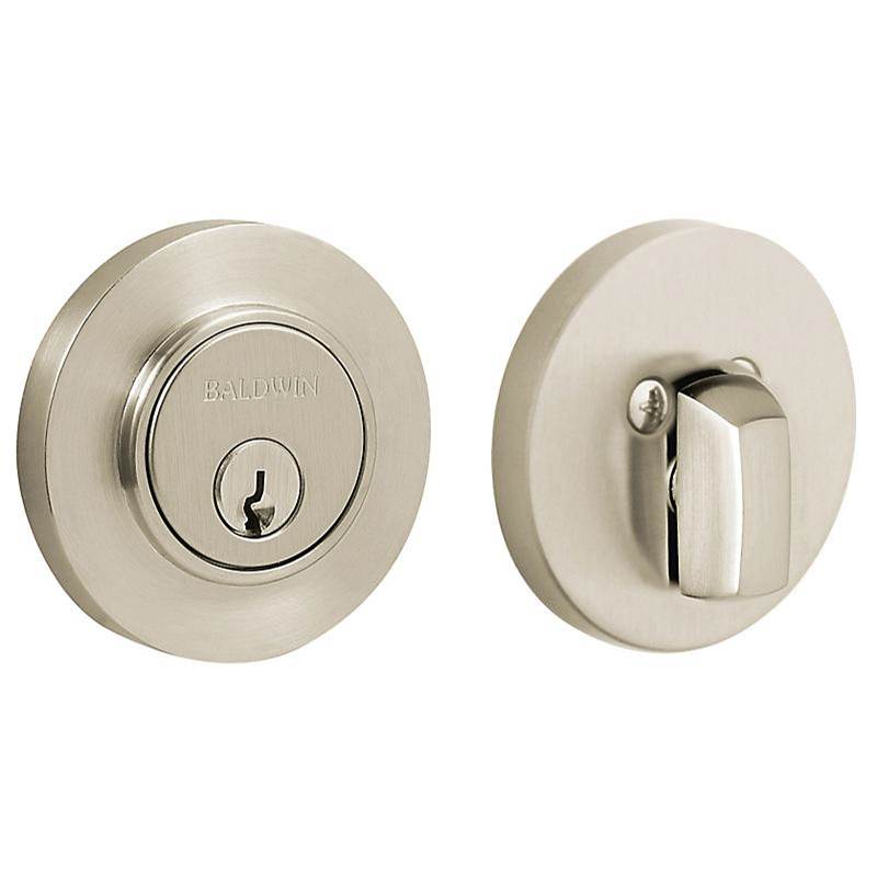 Baldwin - 8244 CONTEMPO II ADJ DEA - Lifetime Satin Nickel