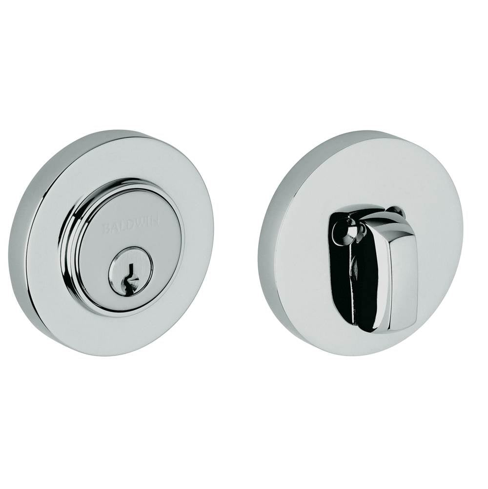 Baldwin - 8244 DBOLT PAT FUNCTION - Polished Chrome