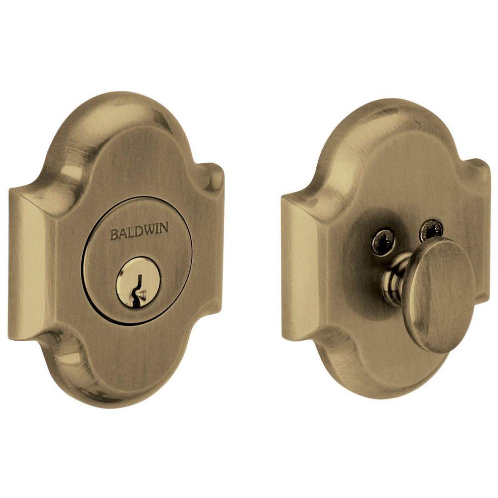 Baldwin - 8252 TURN KNB ASSY 050 - Satin Brass and Black